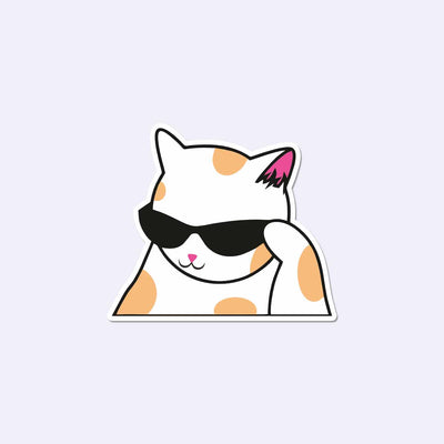 Cool Cat Sticker