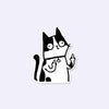 Cat Finger Sticker