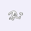 Kicking Head Sticker