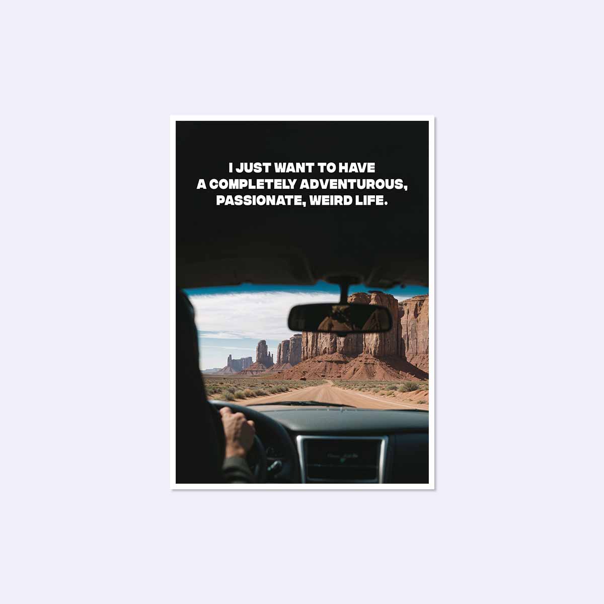 Solo Travel Poster