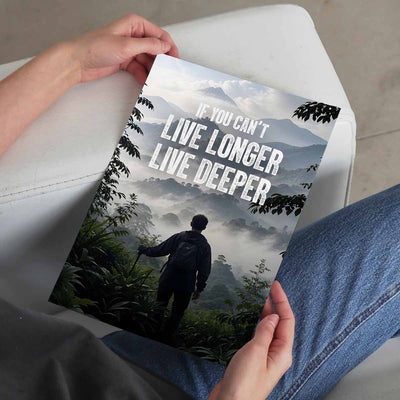 Live to Travel Poster
