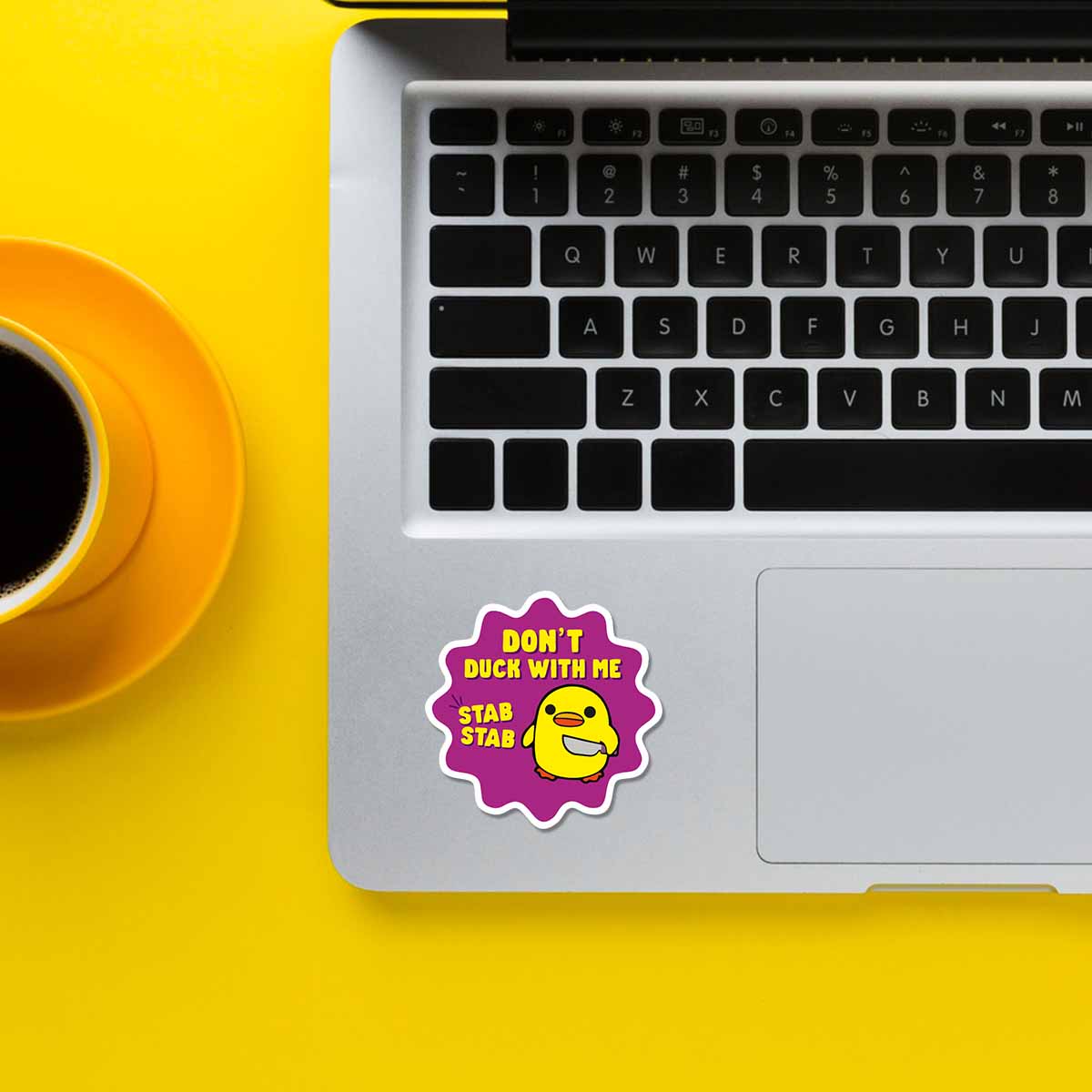 Dont Duck Sticker