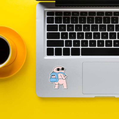 Backpack Guy Sticker