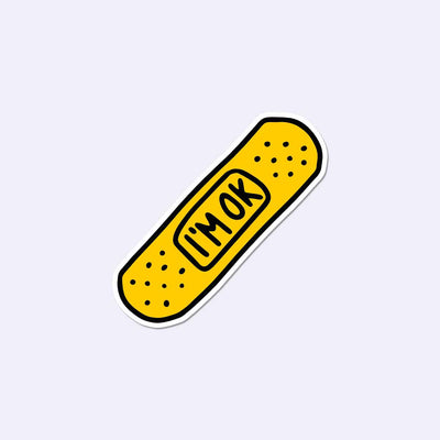 I'm Ok Sticker