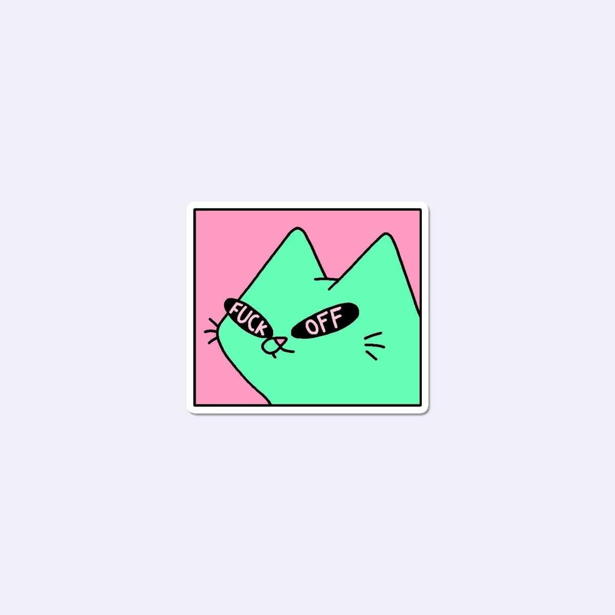FO Cat Sticker