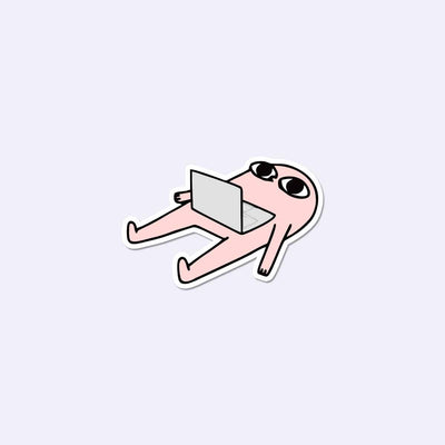 Lazy Sticker
