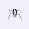 Bleach Skull Sticker