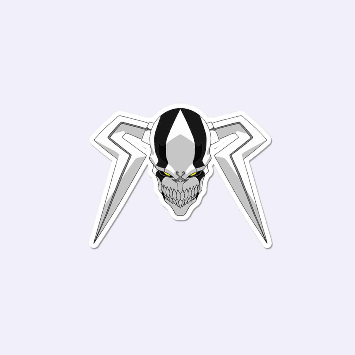Bleach Skull Sticker