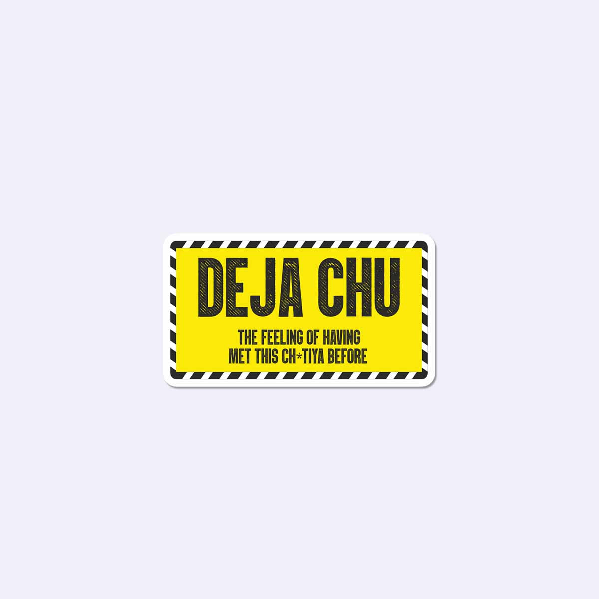 Dejachu Sticker