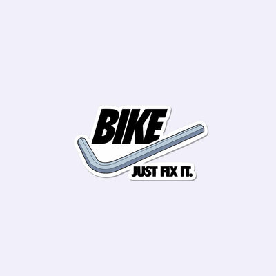 Biker Just Fix It Sticker