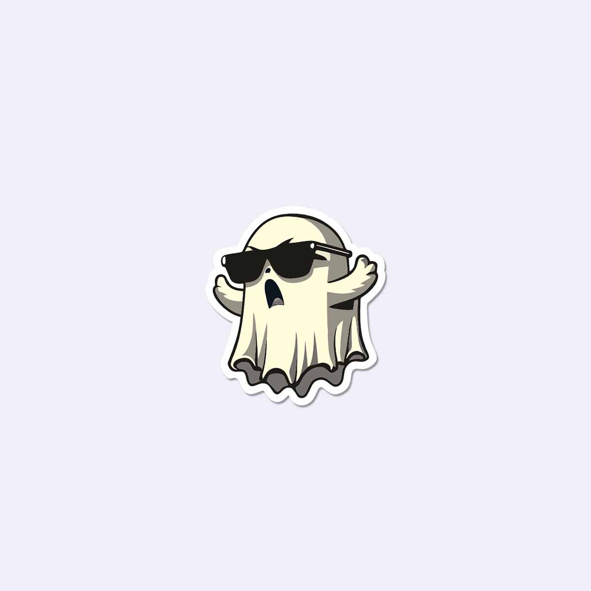 Cute Ghost Sticker