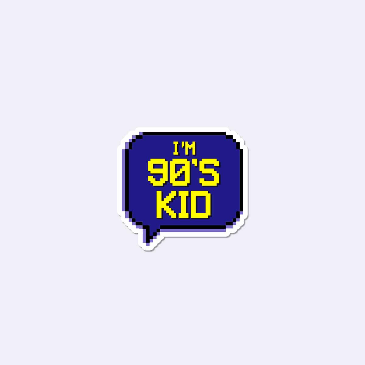 90's Kid Sticker – Phorba