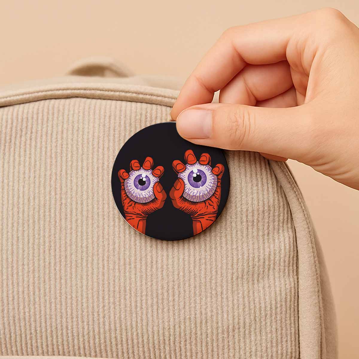 Gothic Eye Badge