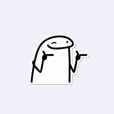 Wink Sticker