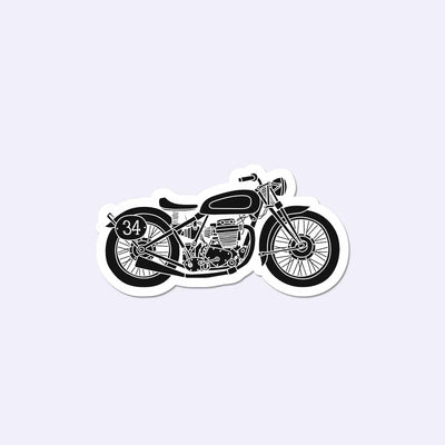 RE 350 Biker Sticker