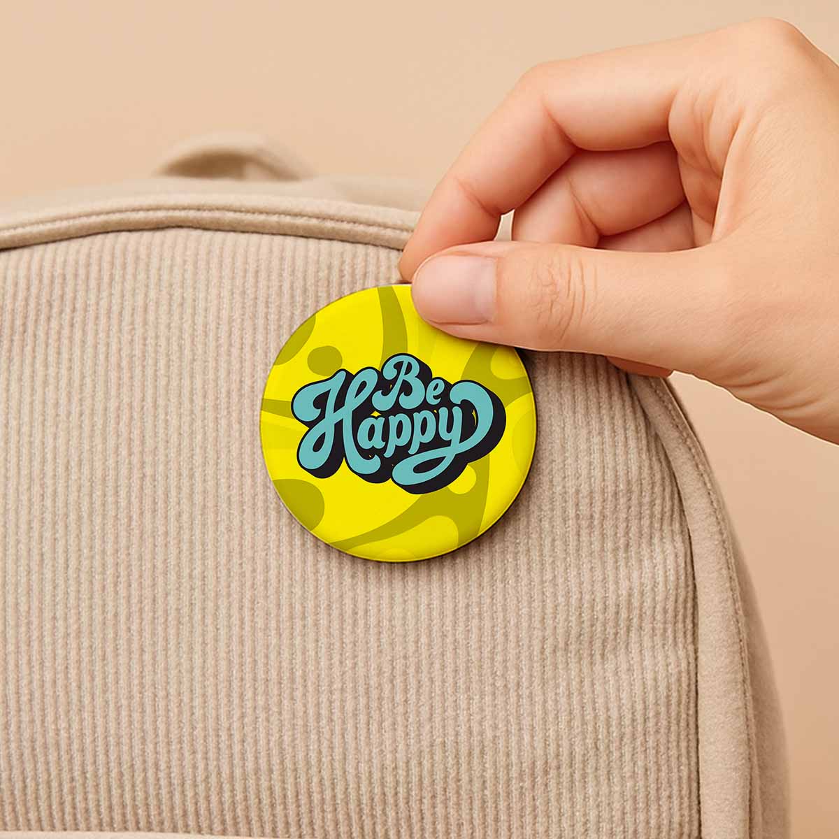 Be Happy Badge