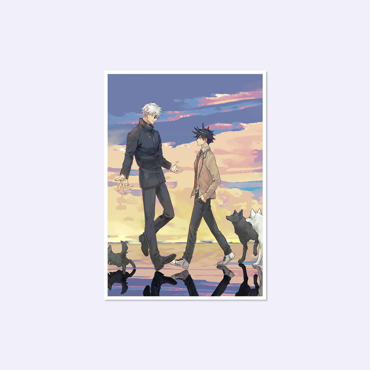 Gojo & Fushiguro A Poster