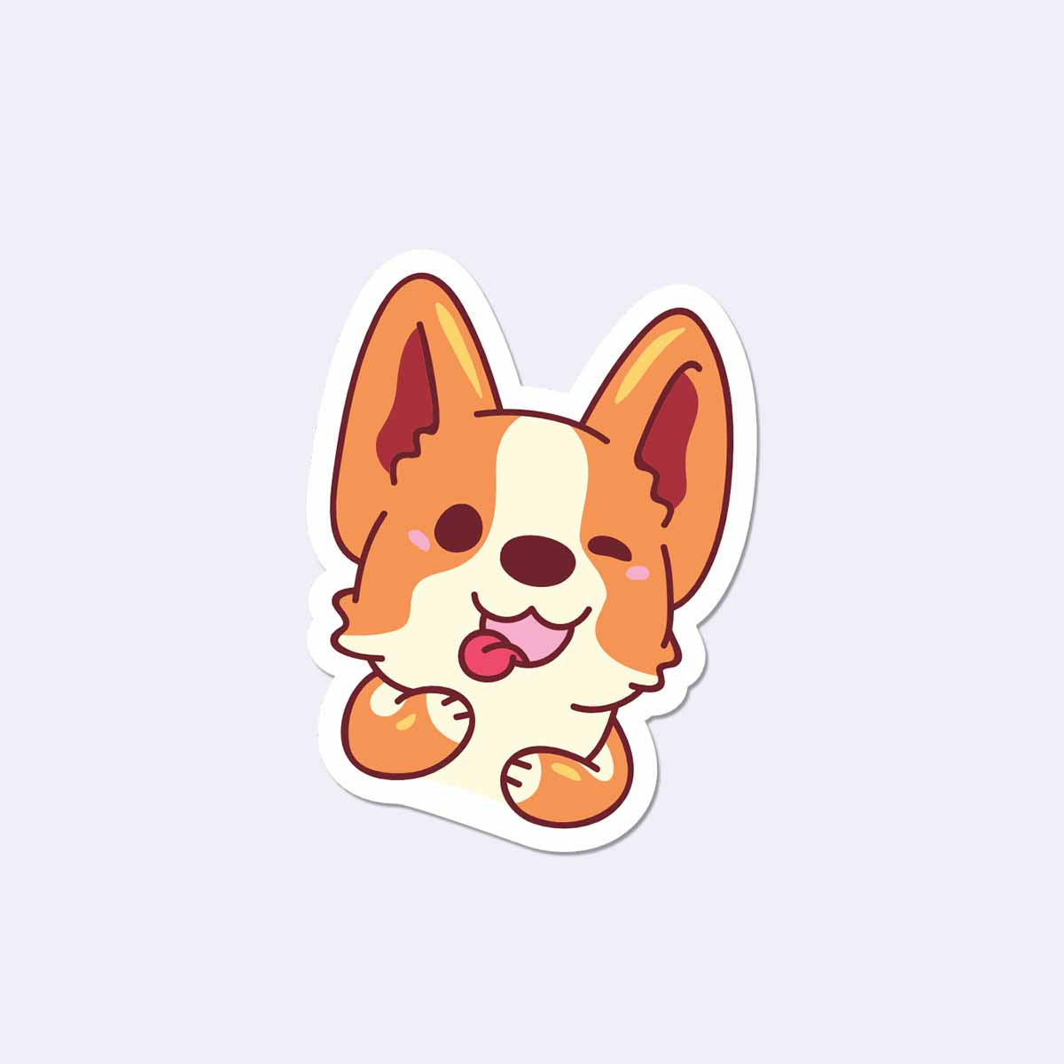 Cute Dog Sticker