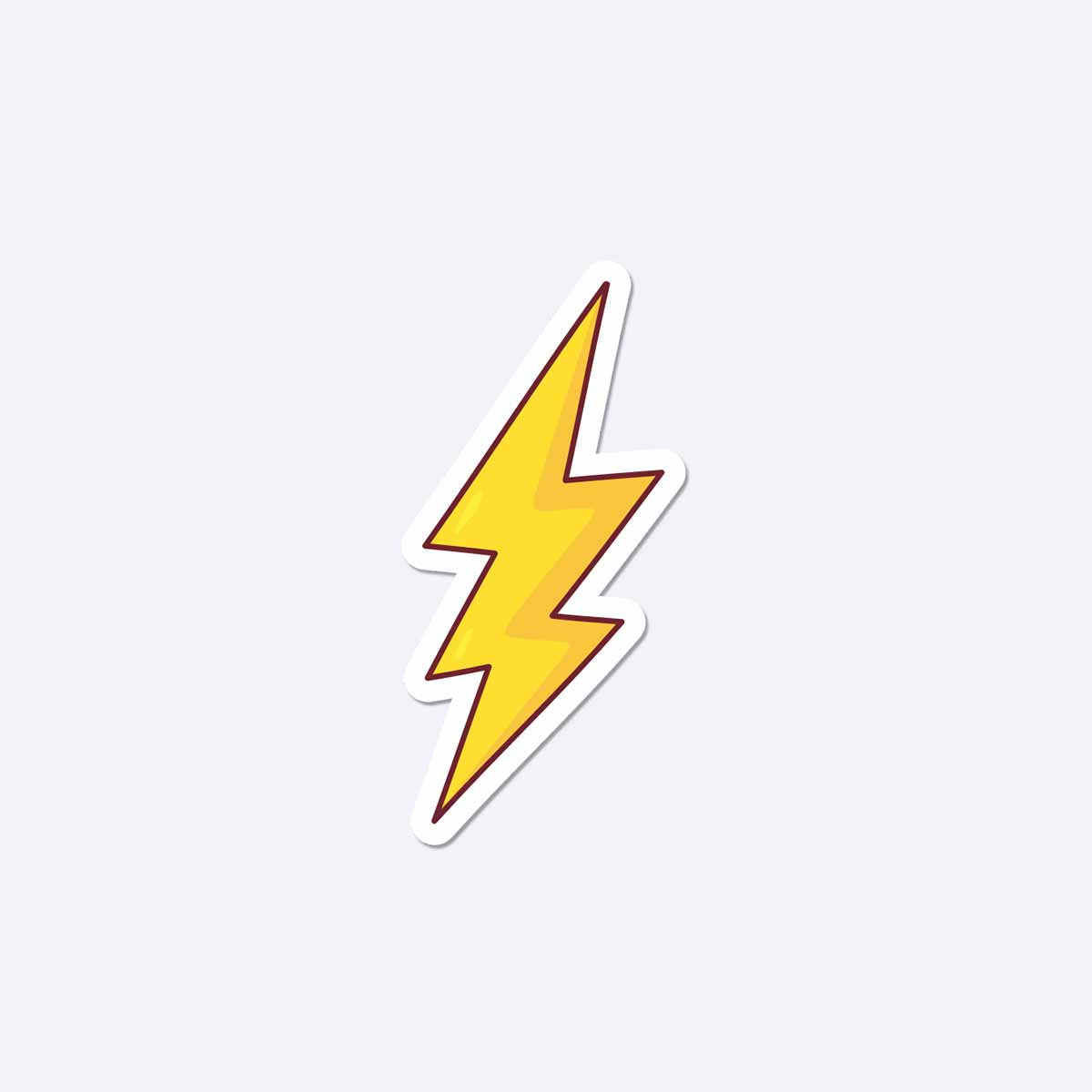 Thunder Sticker