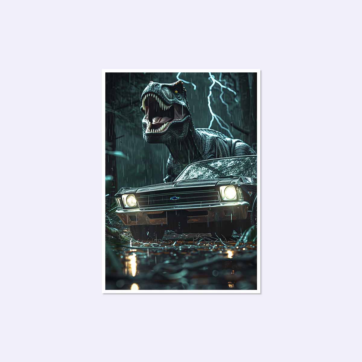 Classic Chevrolet Car Poster