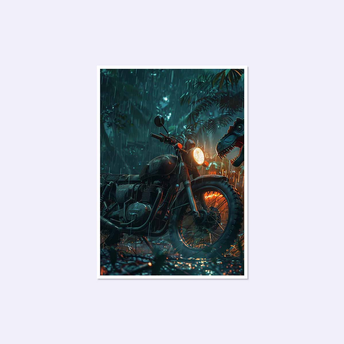 Classic Bike Poster