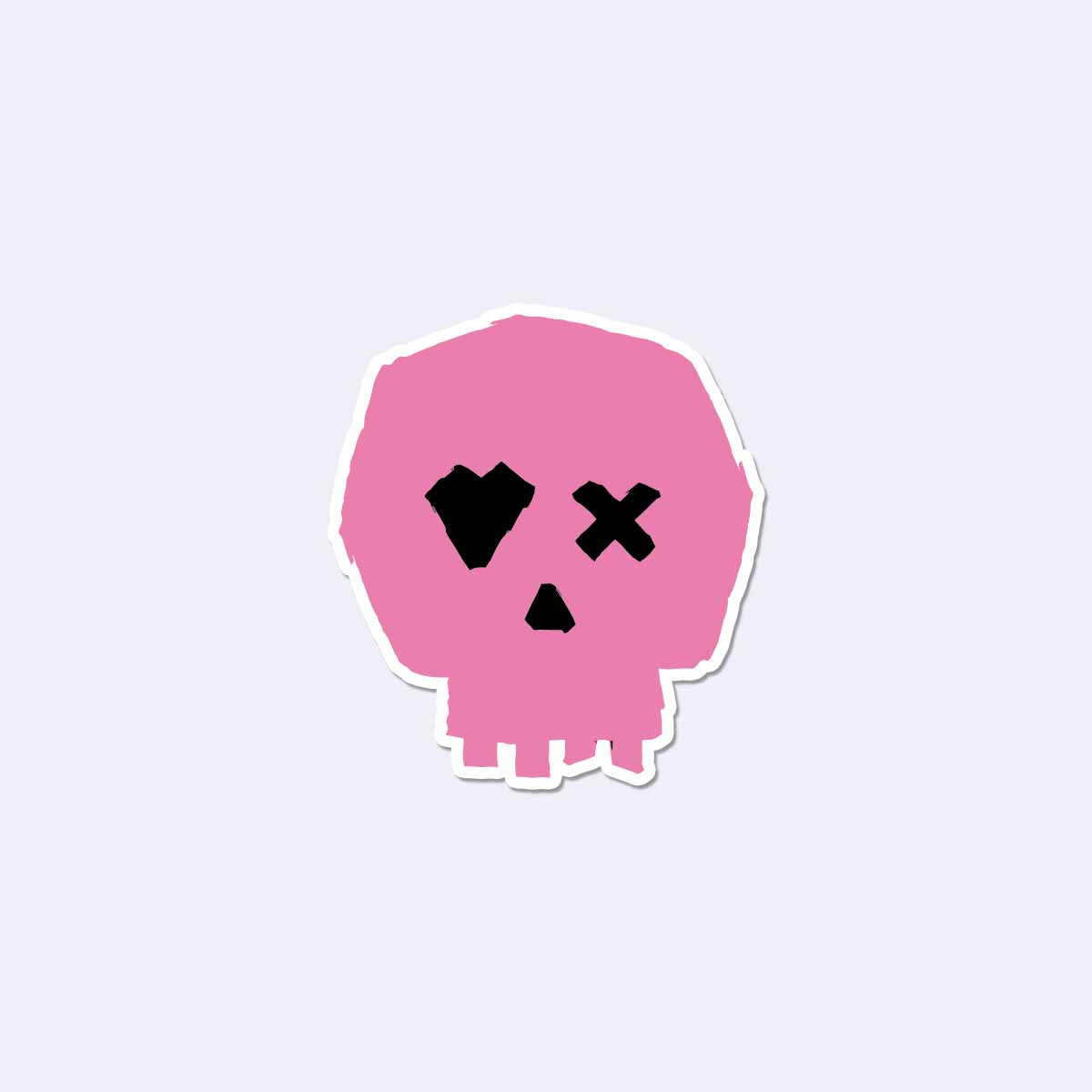 Cute Skull Sticker