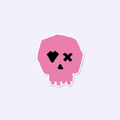 Cute Skull Sticker
