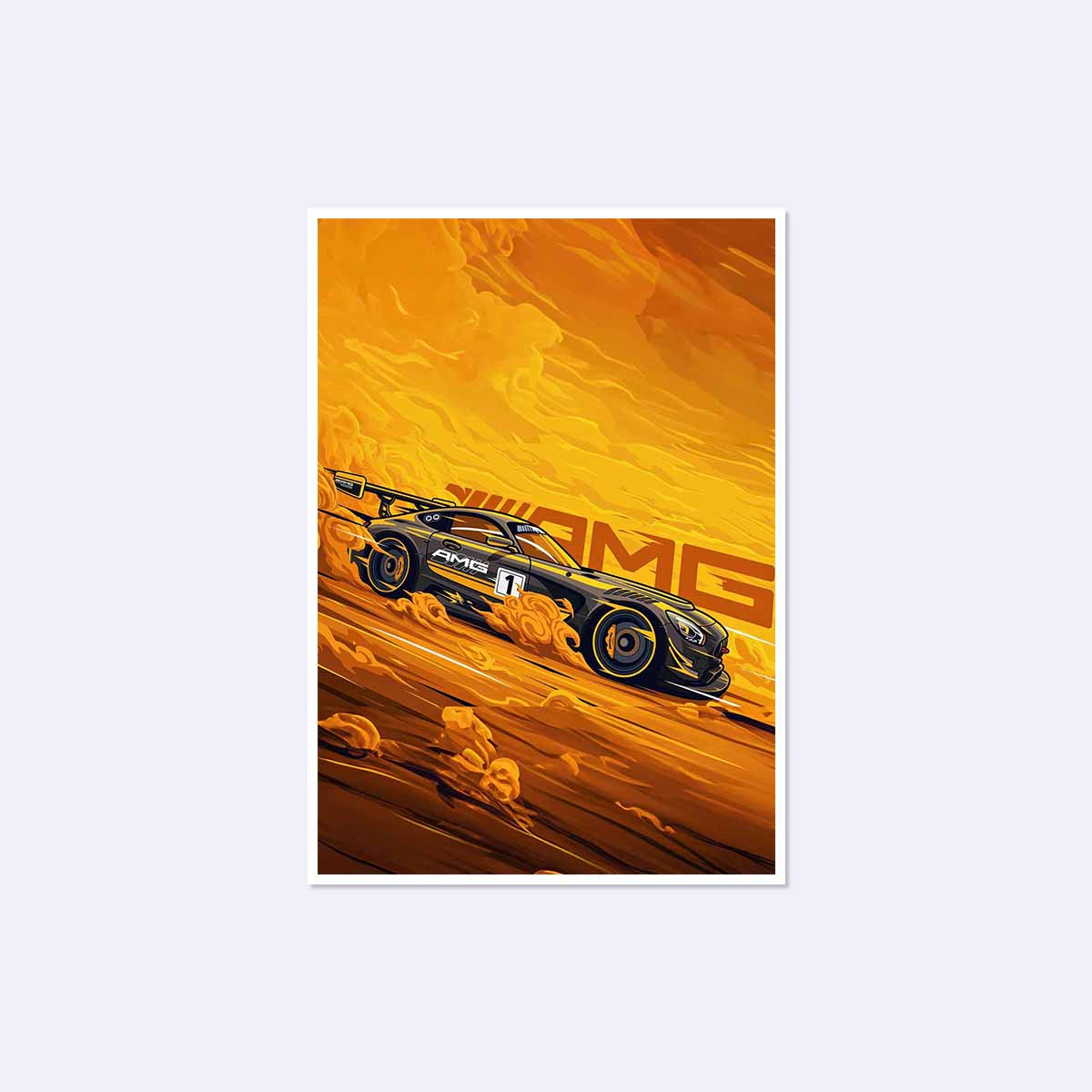 Mercedes AMG Poster
