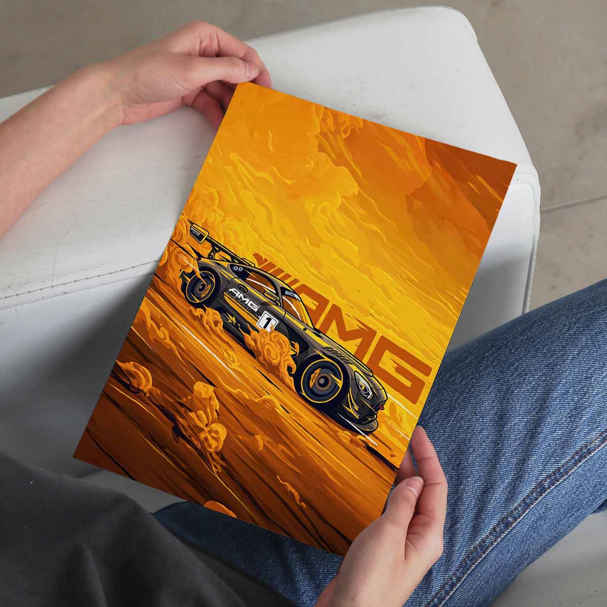 Mercedes AMG Poster