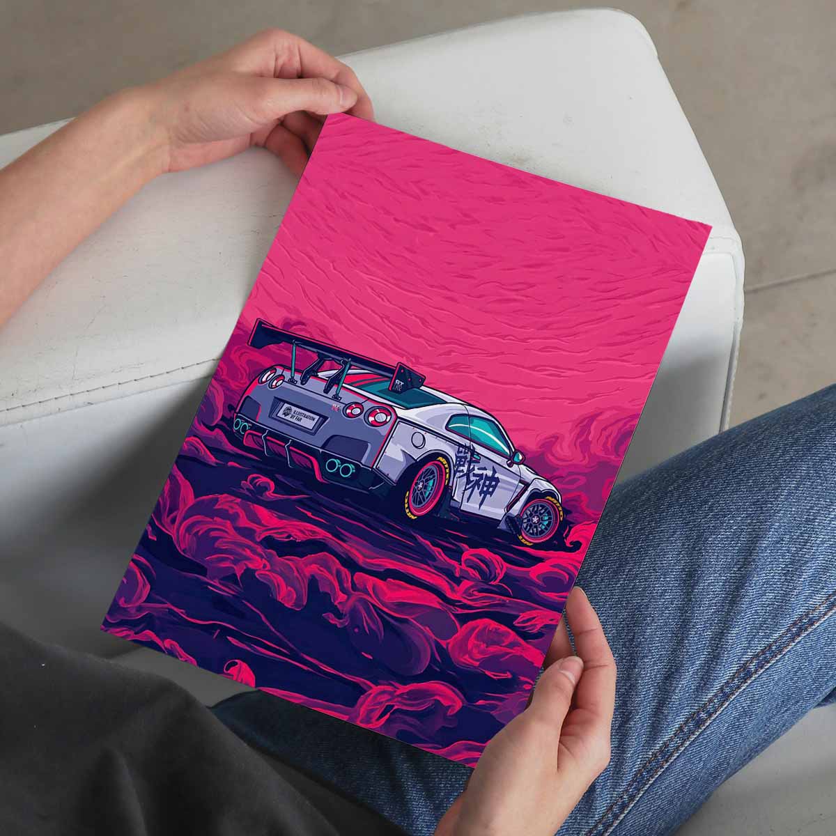 Nissan GTR Poster