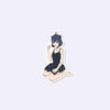 Cute Narrow Girl Sticker