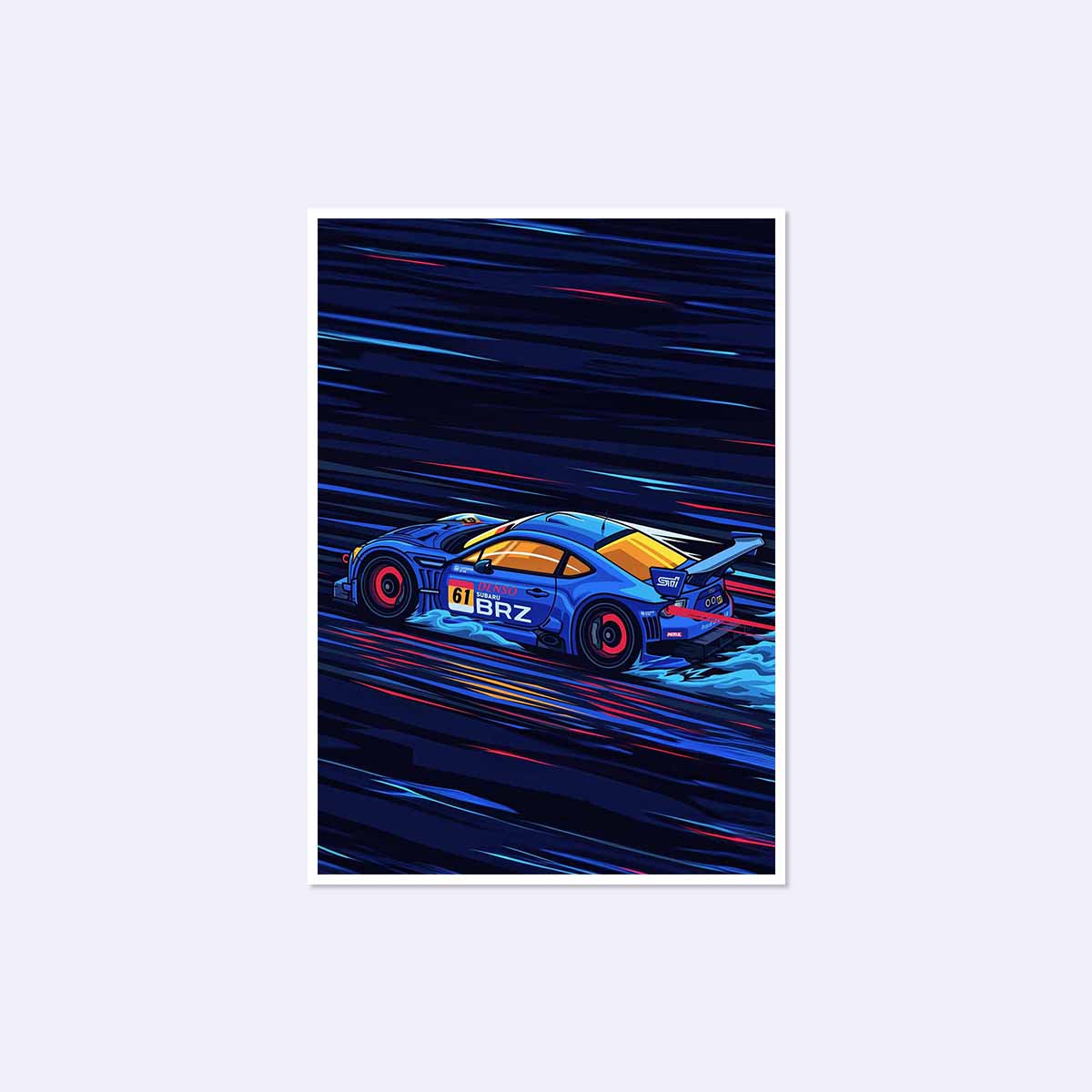 Sports Car Poster