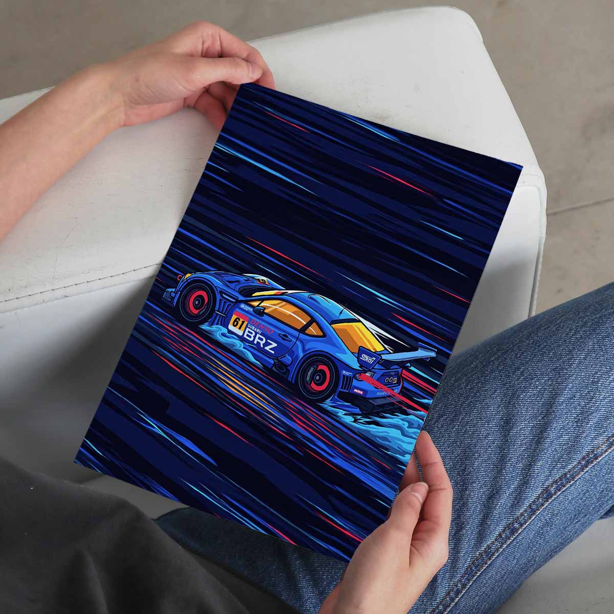 Sports Car Poster