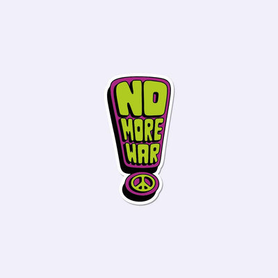 No War Sticker
