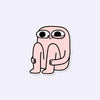 Sitting Sticker