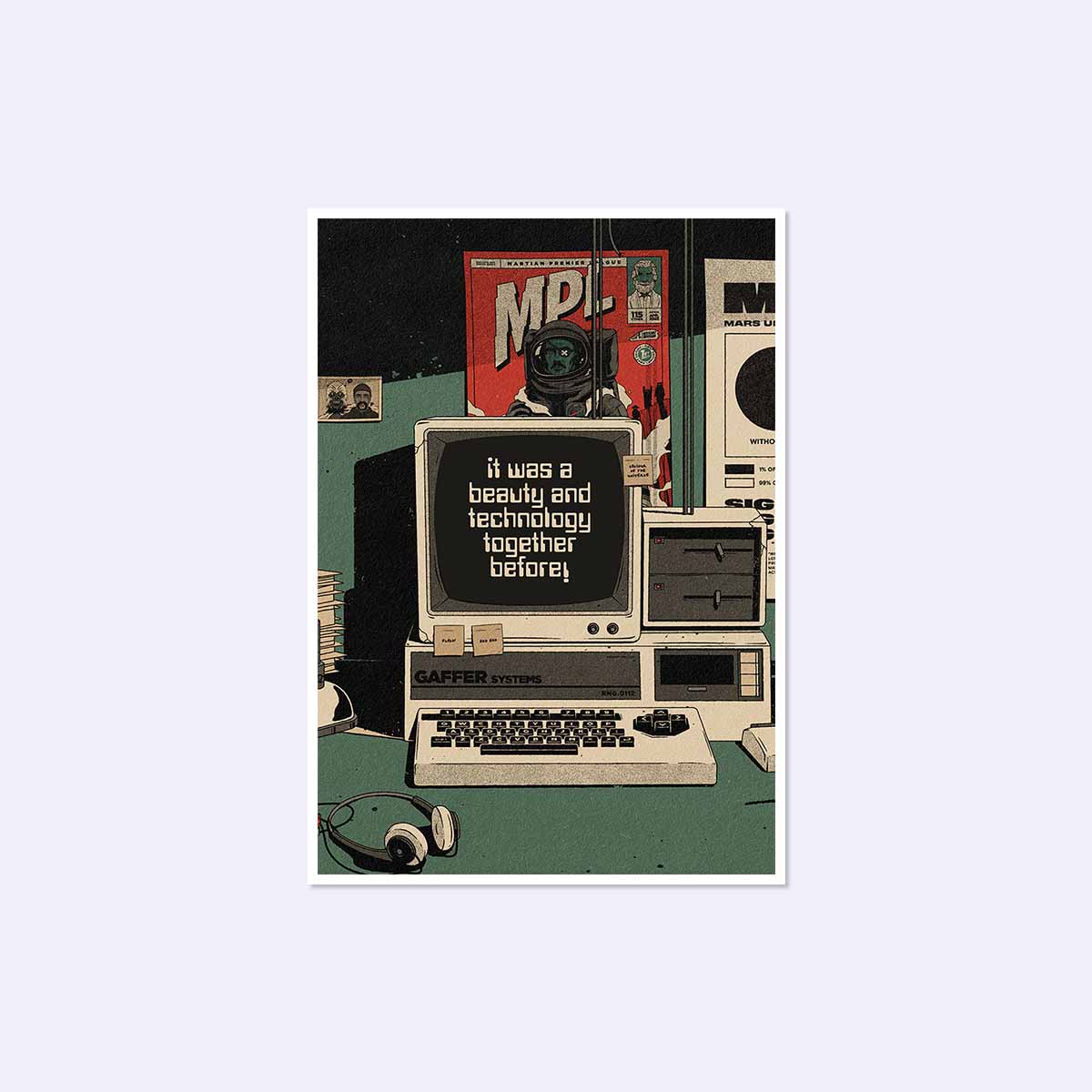 Classic Computer Poster