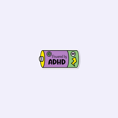 ADHD Sticker