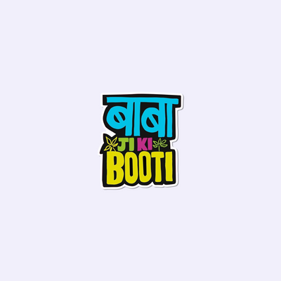 Baba G Ki Buti Sticker