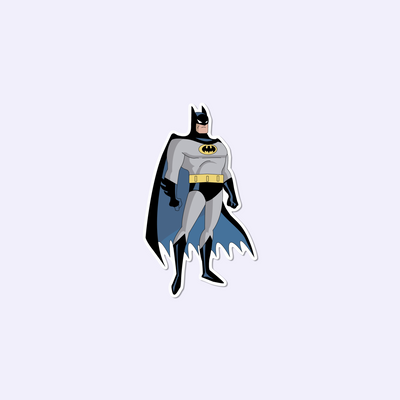 Batman 1 Sticker