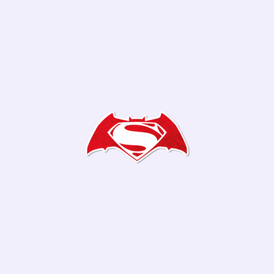 Batman Vs Superman Sticker