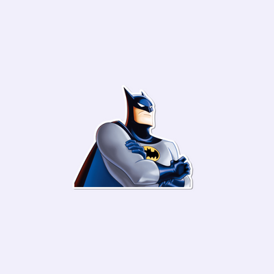 Comic batman Sticker