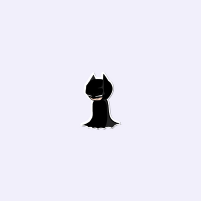 Cute Batman Sticker