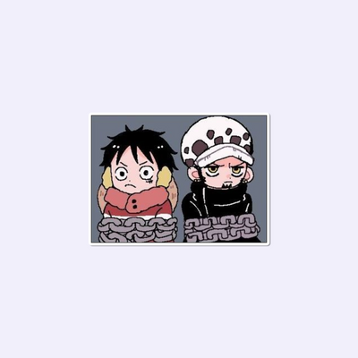 Cute Luffy Sticker