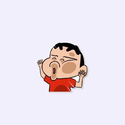 Cute Shinchan Sticker