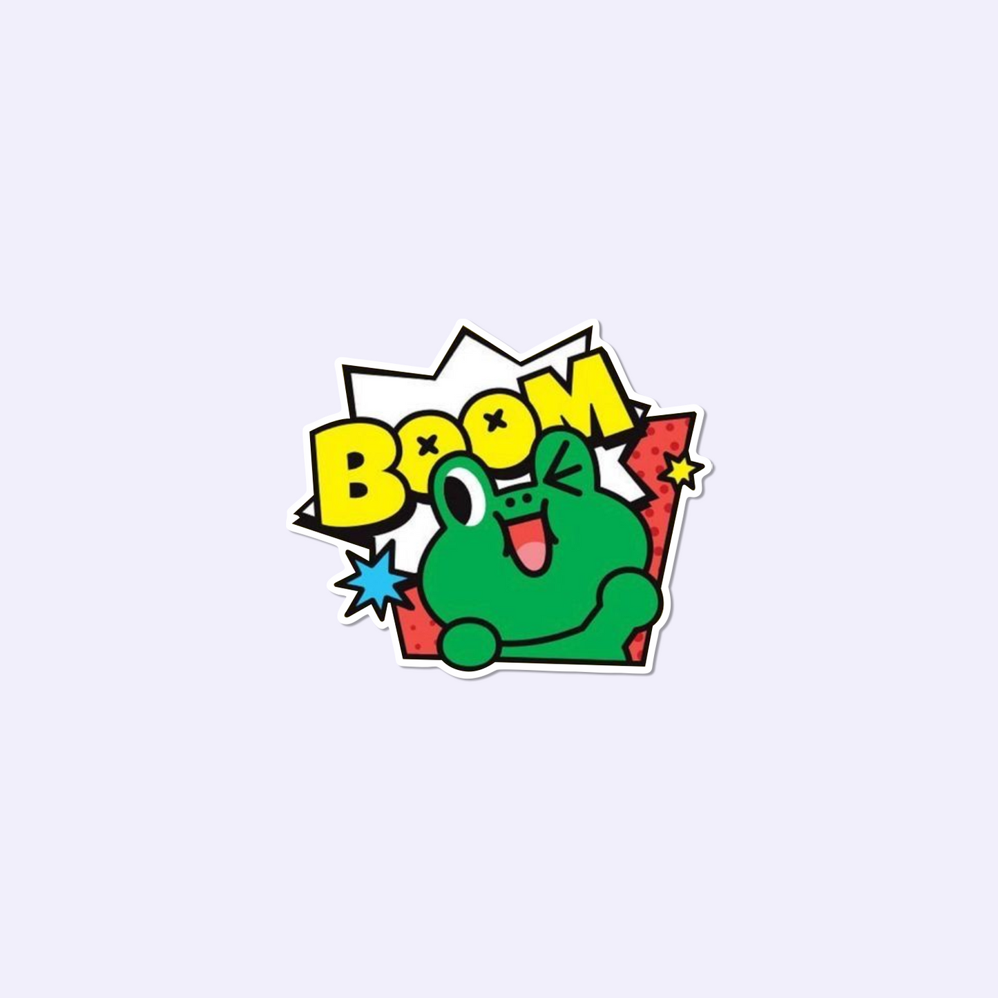 Cute frog Sticker