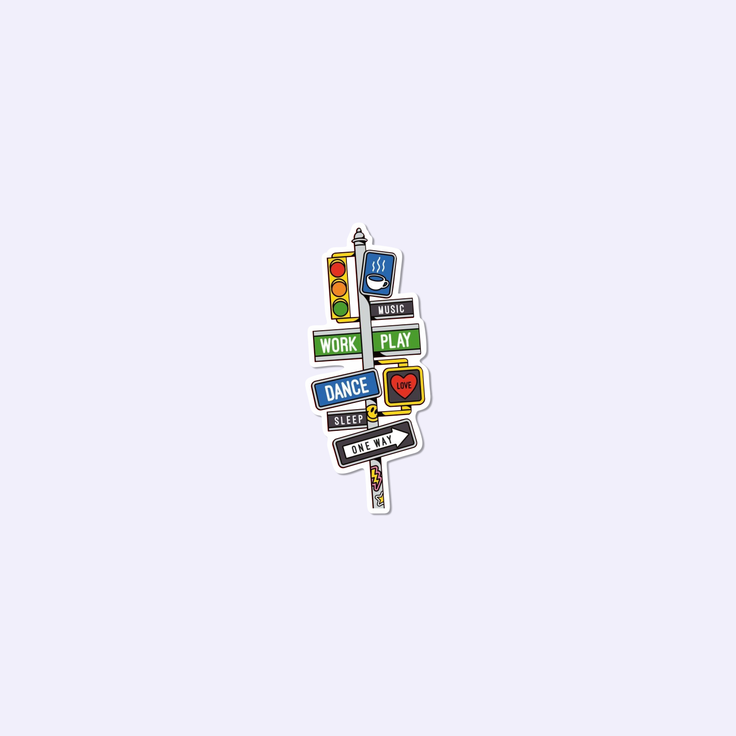 Direction Sticker – Phorba