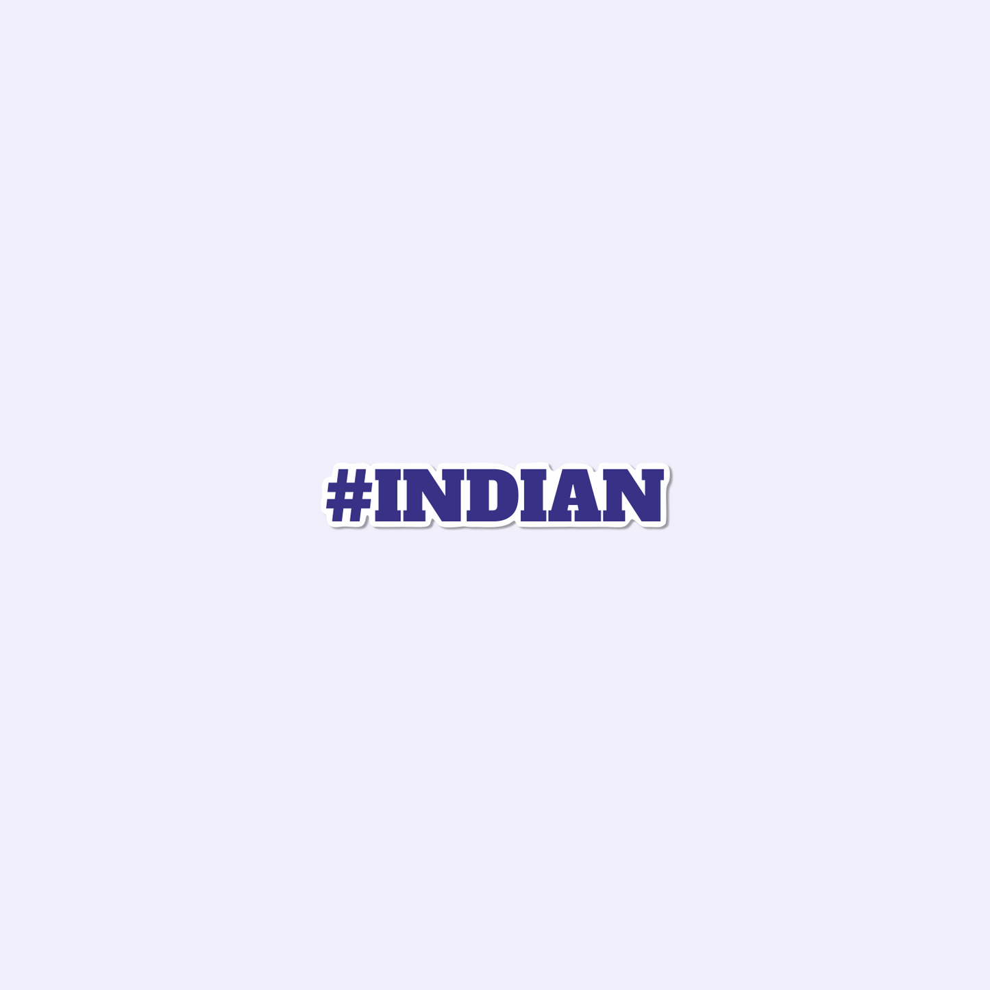 Indian Sticker