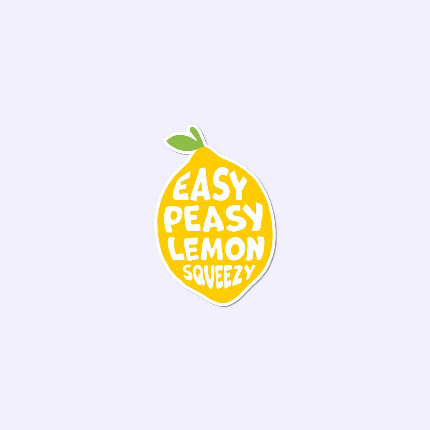 Lemon Sticker
