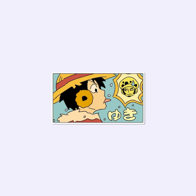 Luffy 1 Sticker