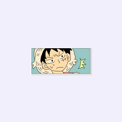 Luffy 2 Sticker